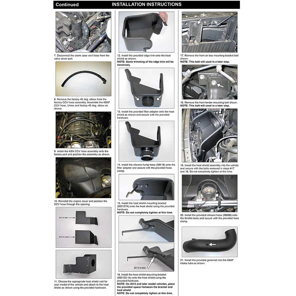 K&N Performance Intake | Dodge Ram 1500 (09-11) V8 5.7L (57-1561)