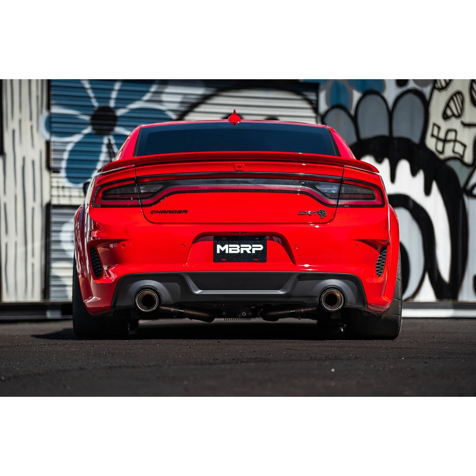 MBRP 3in Dual Rear Exit Aluminized Catback Exhaust | Dodge Charger 5.7L (17-21) (S7117AL)