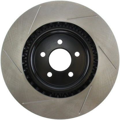 StopTech 126.61089SL Front Left Slotted Brake Disc Rotor for 07-14 Ford Mustang