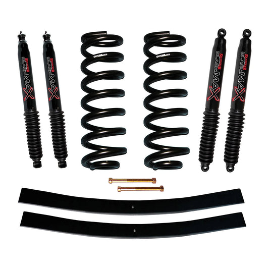 Skyjacker 182P2K-B 1.5-2" Lift Kit w/Max Shocks for 80-96 Ford F150/F250/F350