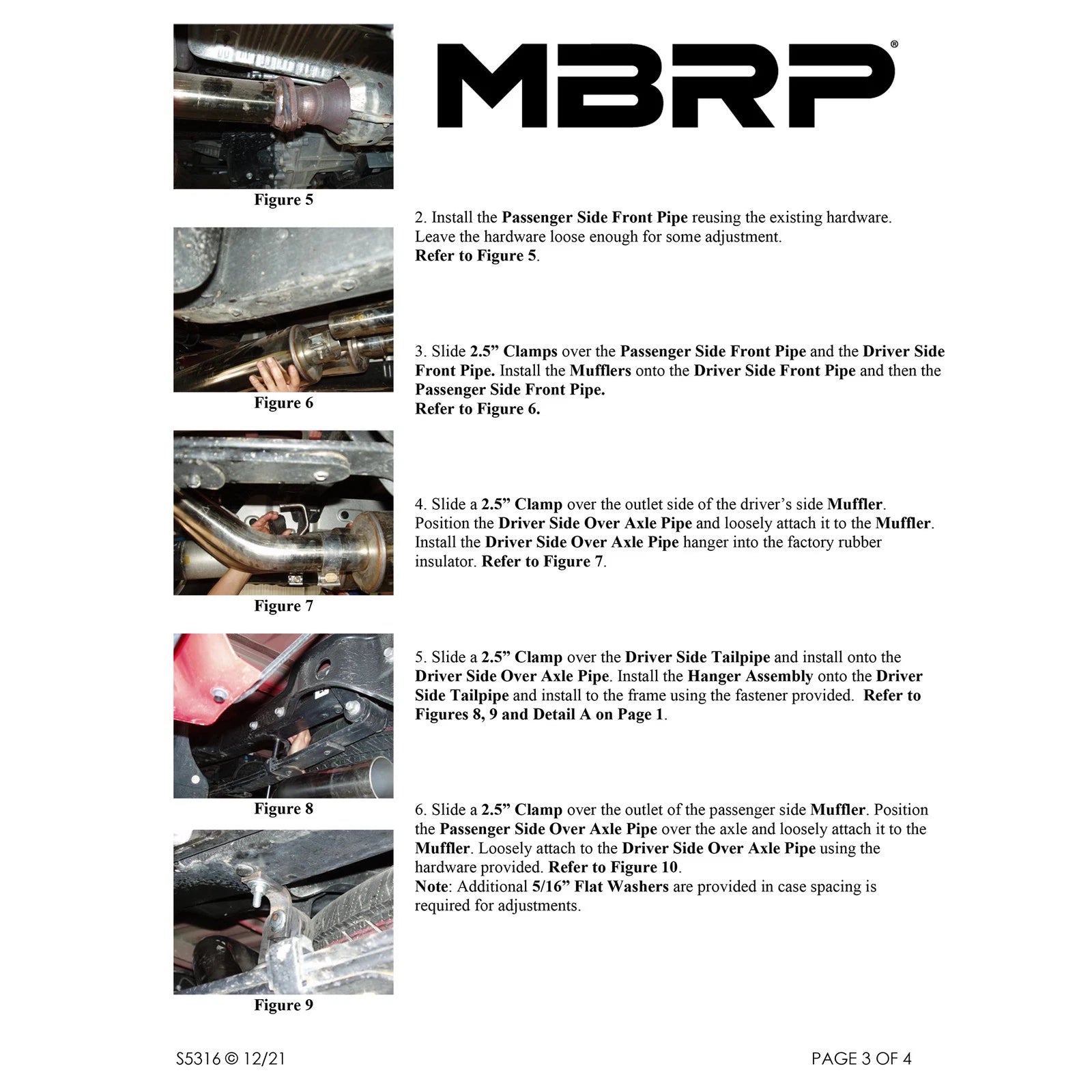 MBRP 2.5in D&S Cat-Back Dual Side Exit Exhaust | Toyota Tundra 09-21 (S5316409)