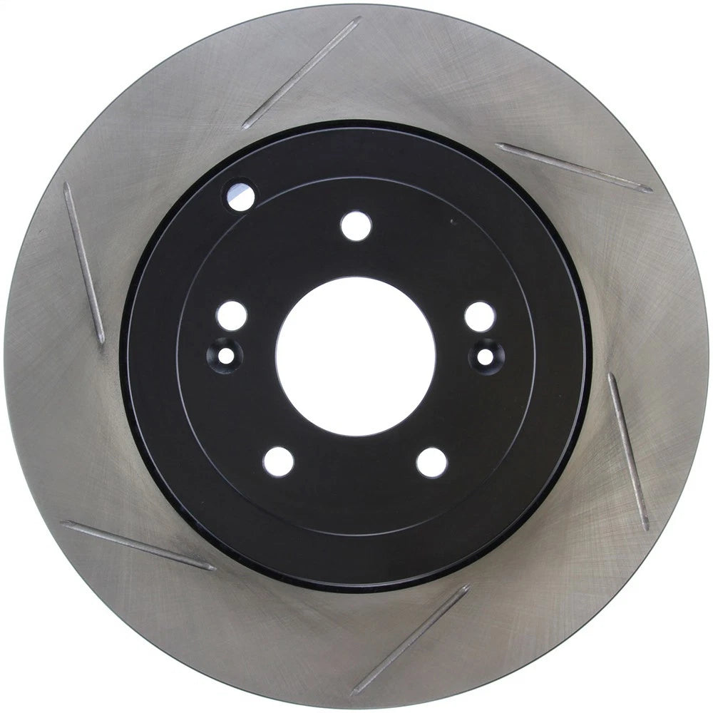 Stoptech Power Slot Rear Slotted Brake Rotor | 2010 Hyundai Genesis Coupe Track (126.51035SL)
