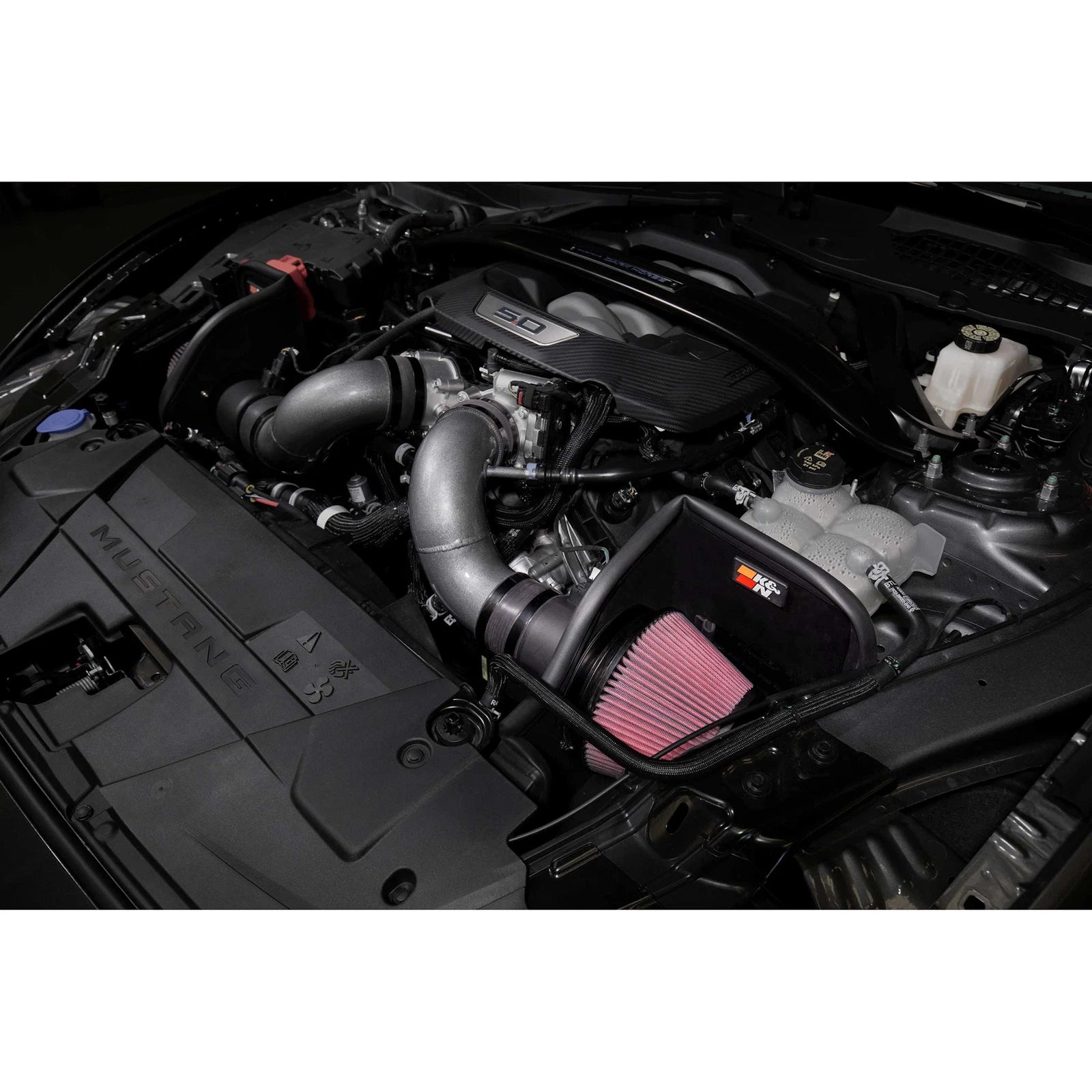 K&N Typhoon Performance Air Intake System | Ford Mustang (24+)(69-3541TC)