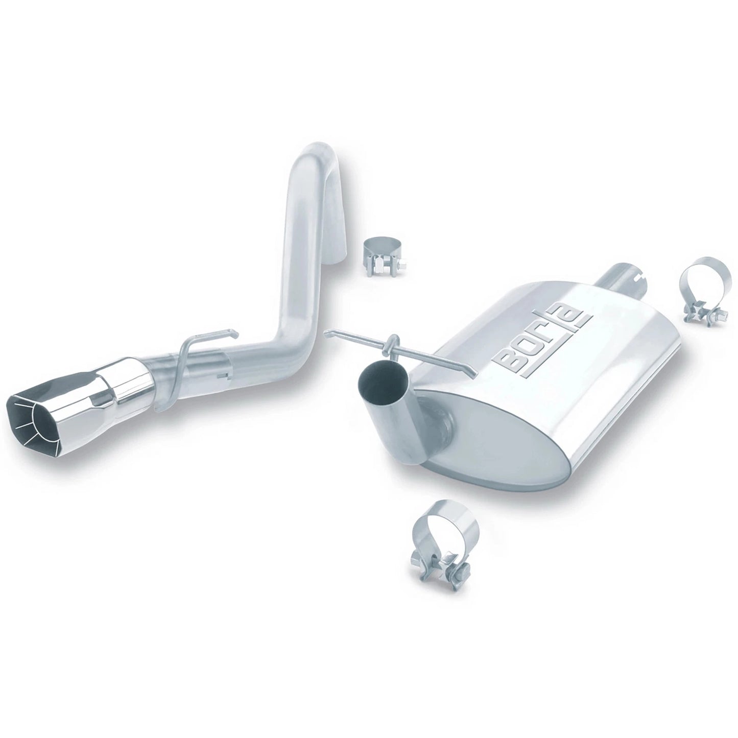 Borla Cat-Back Exhaust System - Touring | 1991-1995 Jeep Wrangler 4.0L (14364)