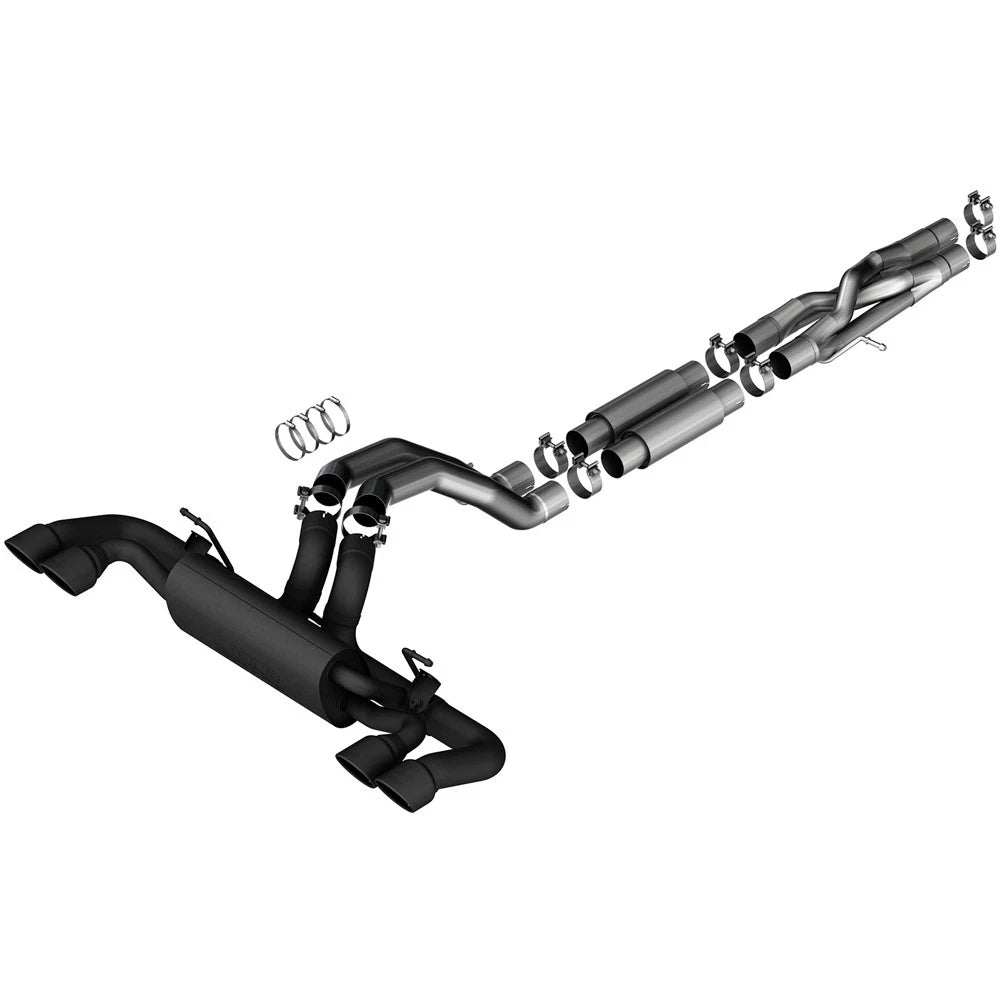 Borla S-Type Coated Black Cat-Back Exhaust | Jeep Wrangler Rubicon 392 (21-22) (140892CB)