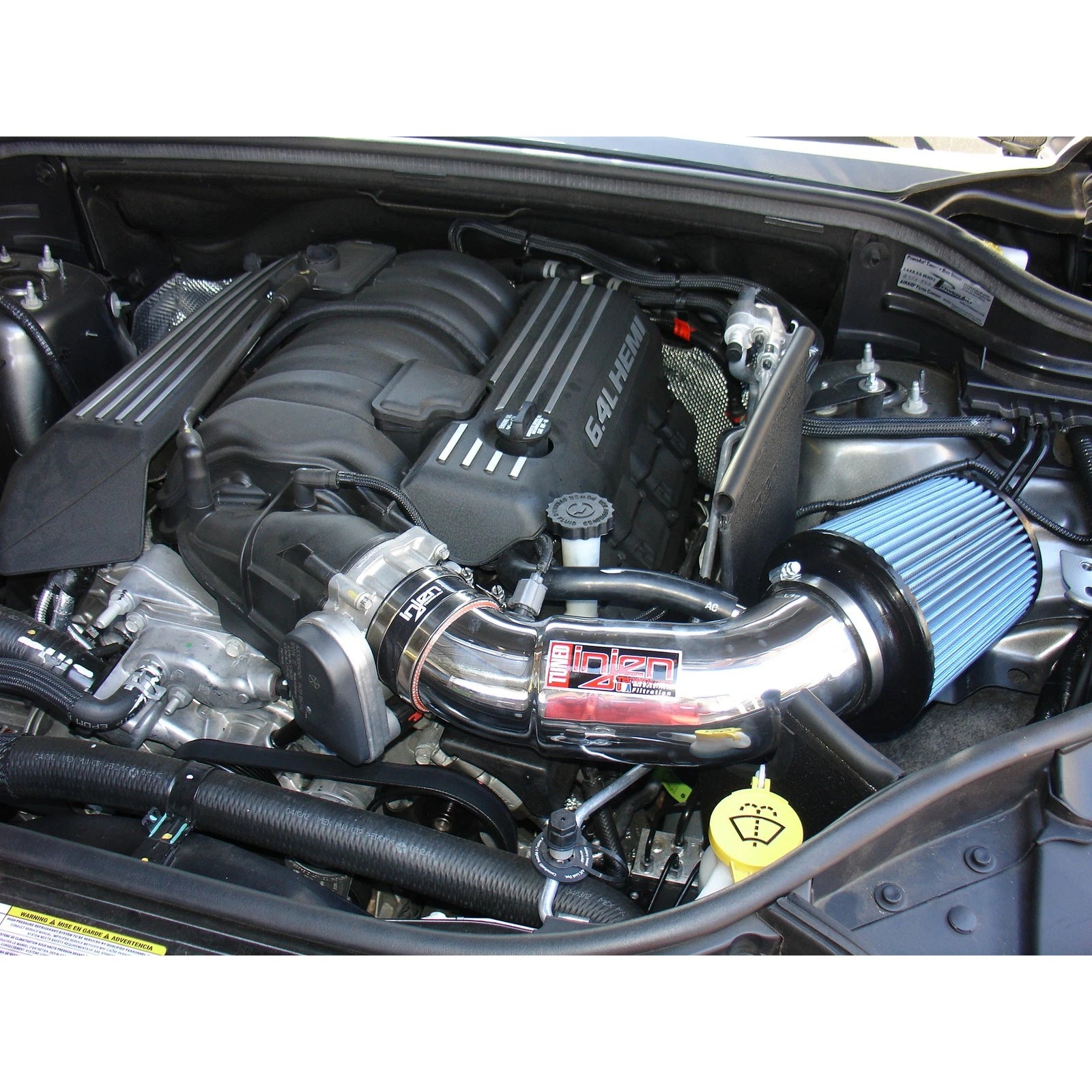 Injen Polished Short Ram Intake w/ Heat Shield | Jeep Grand Cherokee SRT-8 6.4L V8 (PF5013P)
