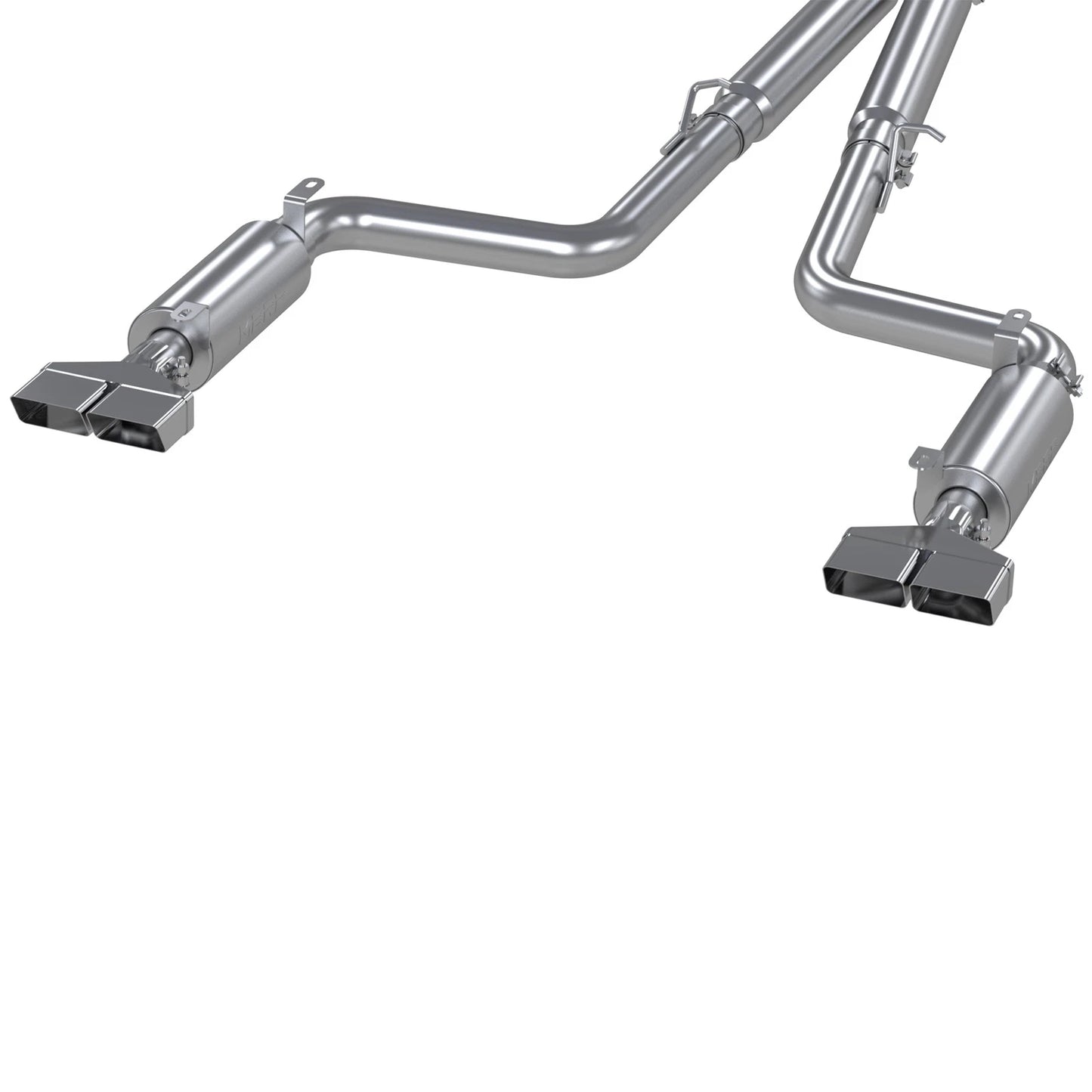 MBRP 3in. Cat-Back Dual Split Rear Exit Exhaust | Dodge Challenger RT 5.7L Hemi (09) (S7104409)