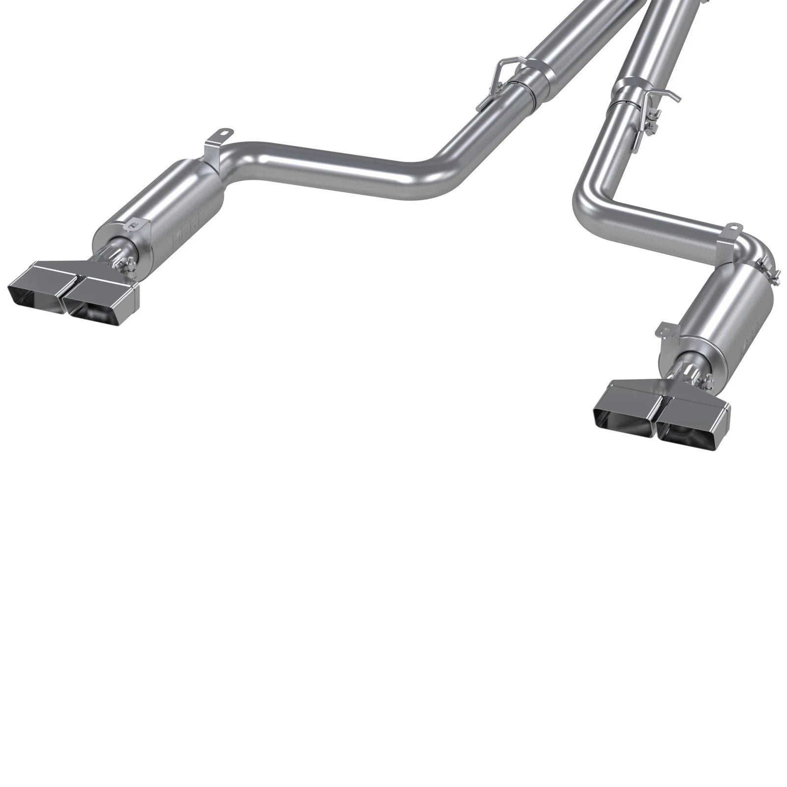 MBRP 3in. Cat-Back Dual Split Rear Exit Exhaust | Dodge Challenger RT 5.7L Hemi (09) (S7104409)