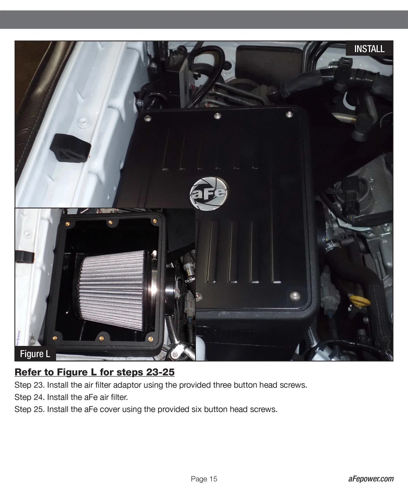 aFe MagnumFORCE Stage-2 Si Intake w/Pro Dry S | Toyota Tacoma V6 4.0L 2012-2013 (51-82342)