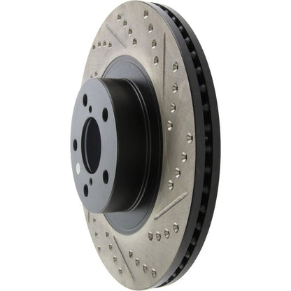 StopTech 127.47021L Front Left Drilled Brake Rotor for 2009-2018 Subaru Forester