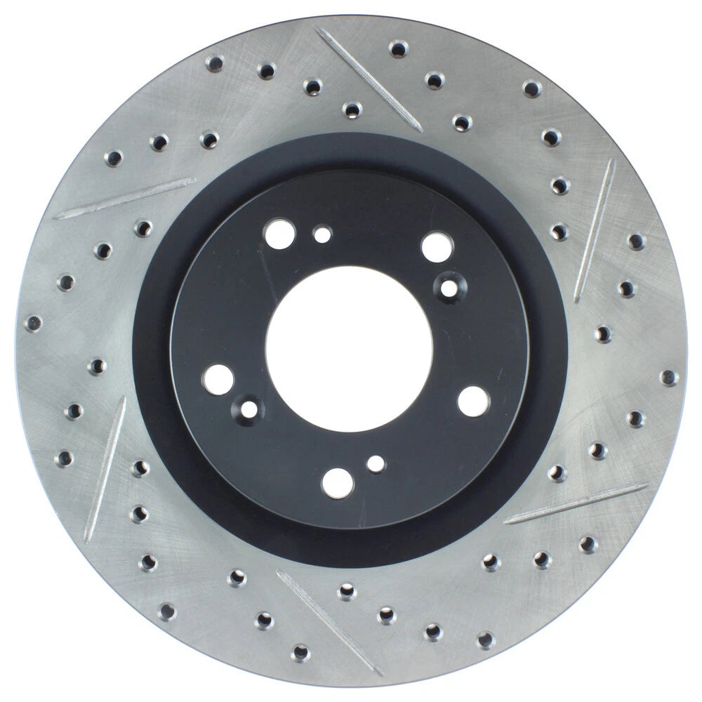 Stoptech Slotted And Drilled Brake Rotor | 2000-2009 Honda S2000 (127.40048L)
