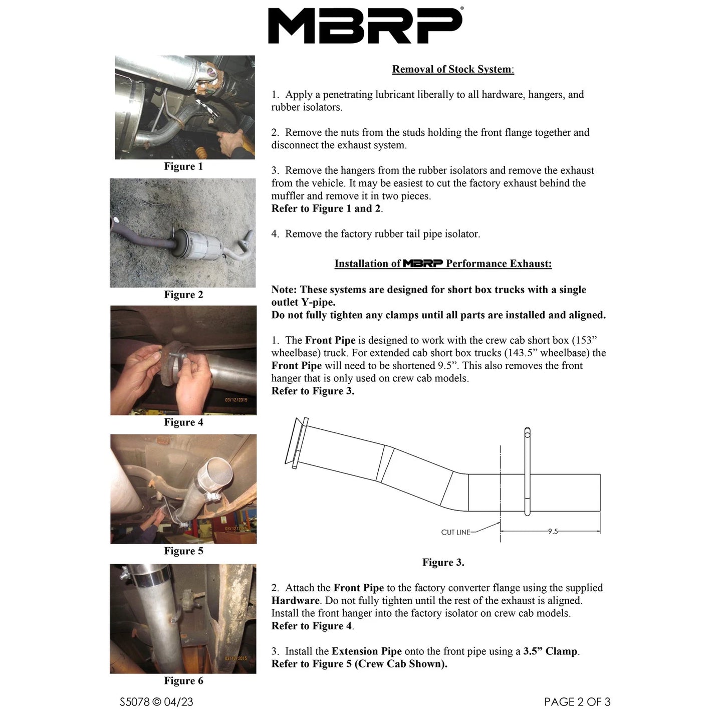 MBRP 3.5in Alum Cat-Back Single Side Exit Exhaust | Chevy/GMC 2500HD 6.0L V8 (07-10) (S5078AL)