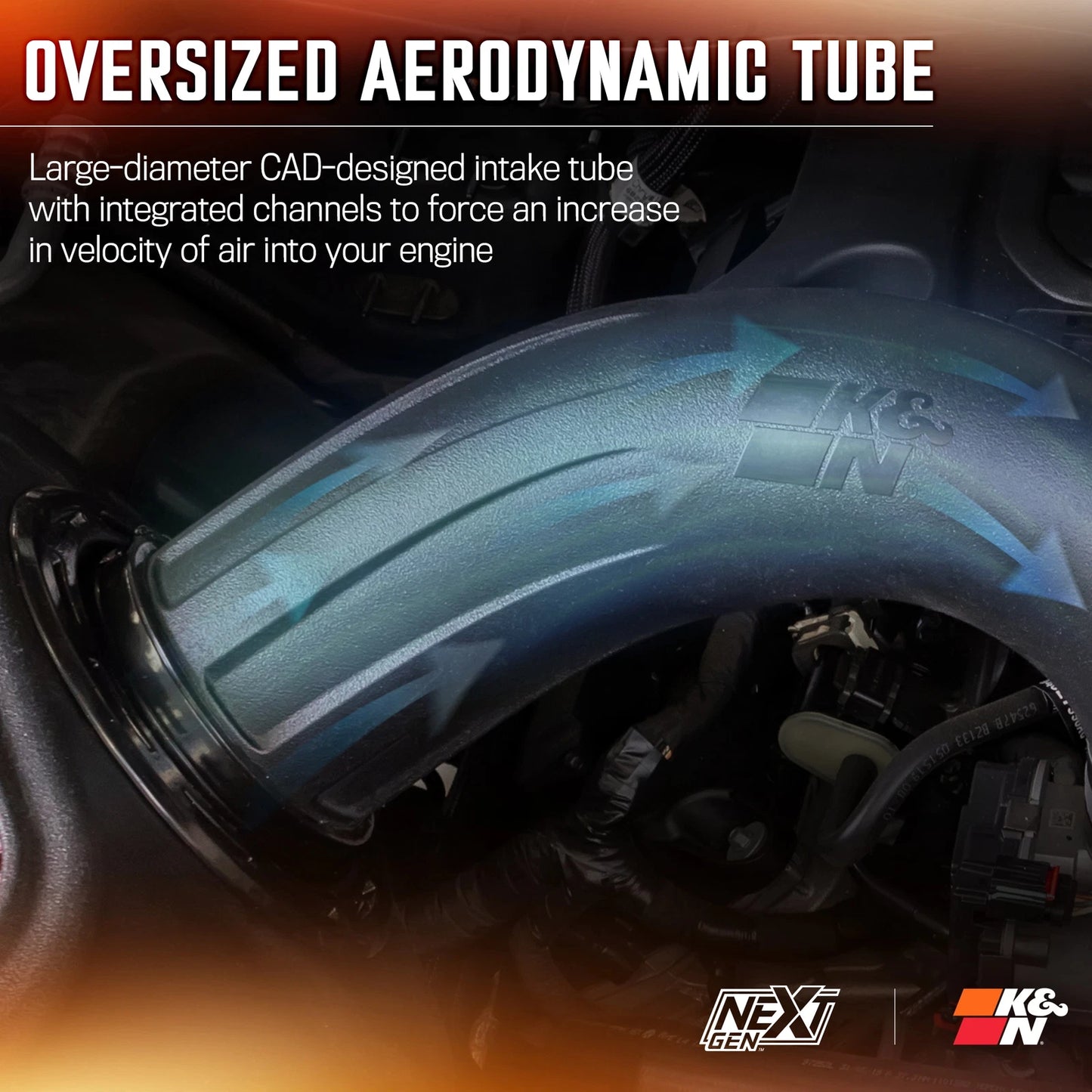 K&N NextGen Cold Air Intake | Dodge Ram 1500 (19-24) 5.7L V8 (50-1578)