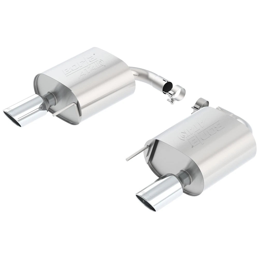 Borla ATAK Axle-Back Exhaust | 2015-2019 Ford Mustang Ecoboost / V6 Coupe (11890)