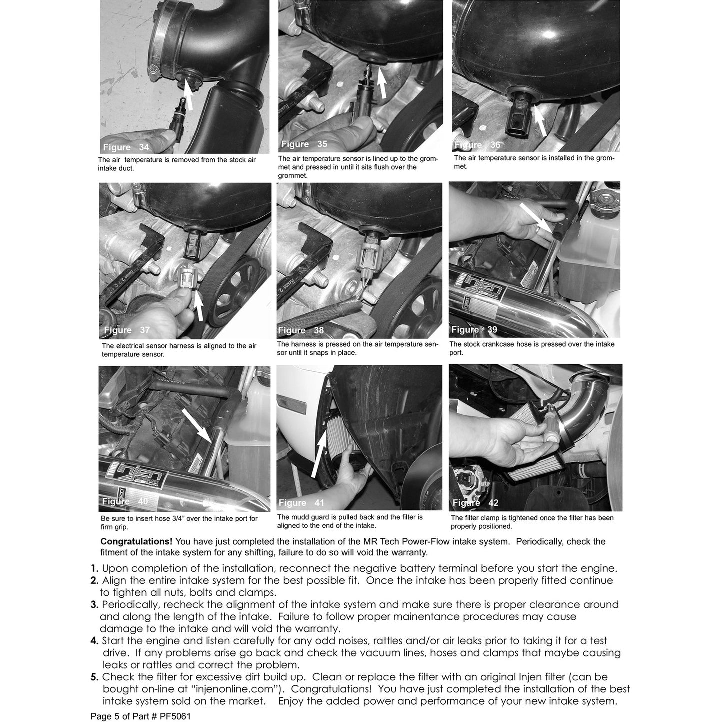 Injen CAI | Chrysler 300/Dodge Challenger/Charger (05-10) (PF5061WB)
