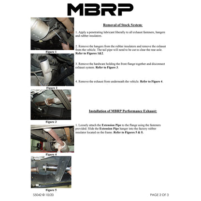 MBRP 3in Cat-Back Single Side Exit | Chevy/GMC Yukon XL/Suburban 5.3/6.0 (07-08) (S5042AL)