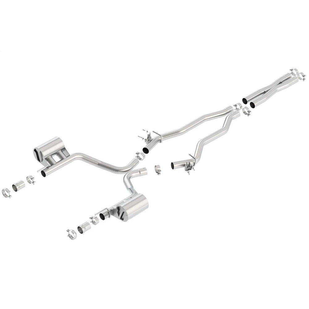Borla Cat-Back Exhaust System - ATAK | 2015-2020 Dodge Challenger 6.4L (140678)