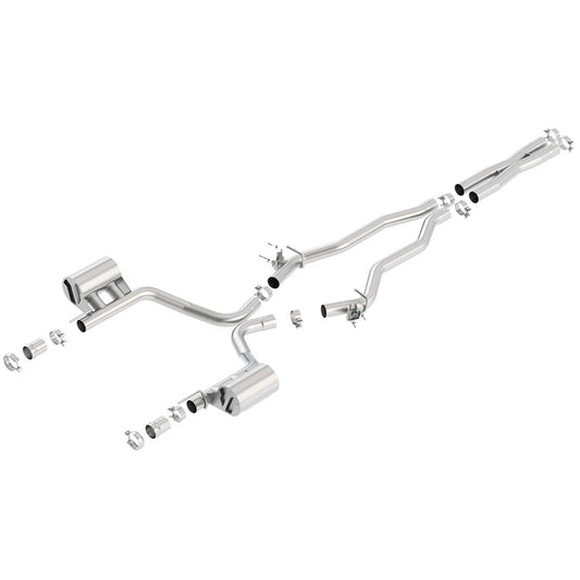 Borla Cat-Back Exhaust System - ATAK | 2015-2020 Dodge Challenger 6.4L (140678)