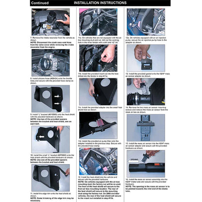 K&N AirCharger Performance Intake | GM Canyon/Colorado L4-2.9L (07-09) (63-3064-1)