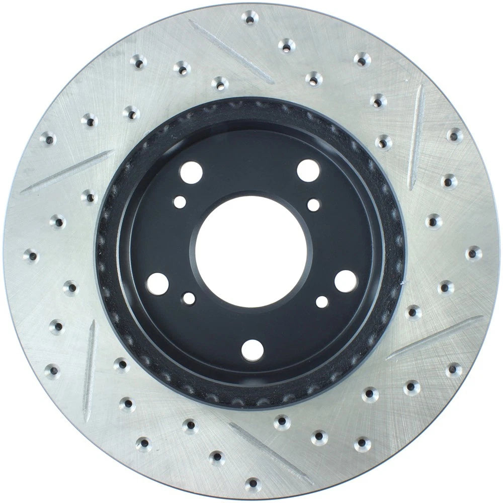 Stoptech Slotted And Drilled Brake Rotor | 2002-2006 Acura RSX (127.40056L)