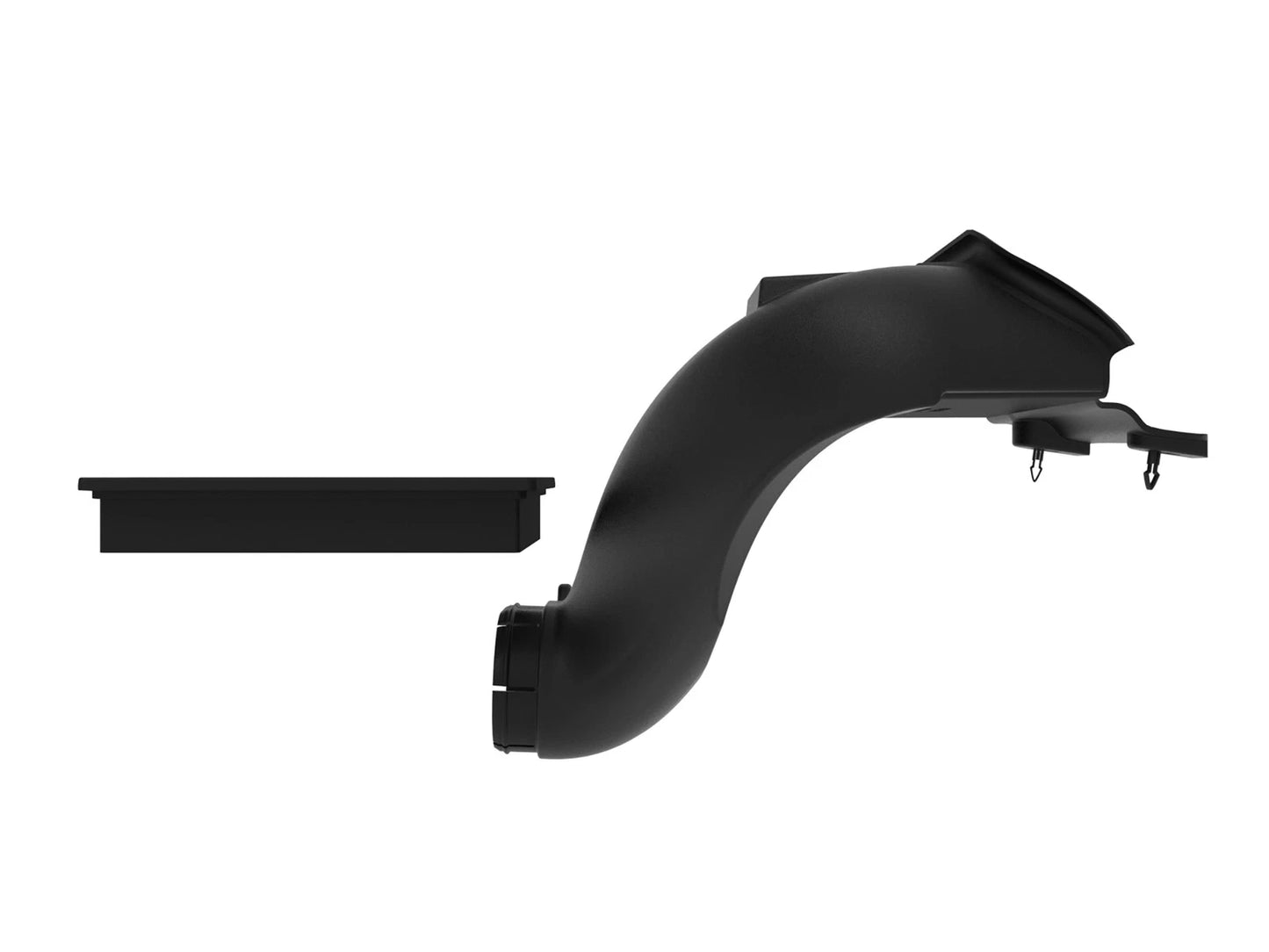 aFe 21-24 Ford F-150 V6/V8 Dynamic Air Scoop w/ Pro DRY S Filter | Ford F-150 (21-24) (55-11001D)