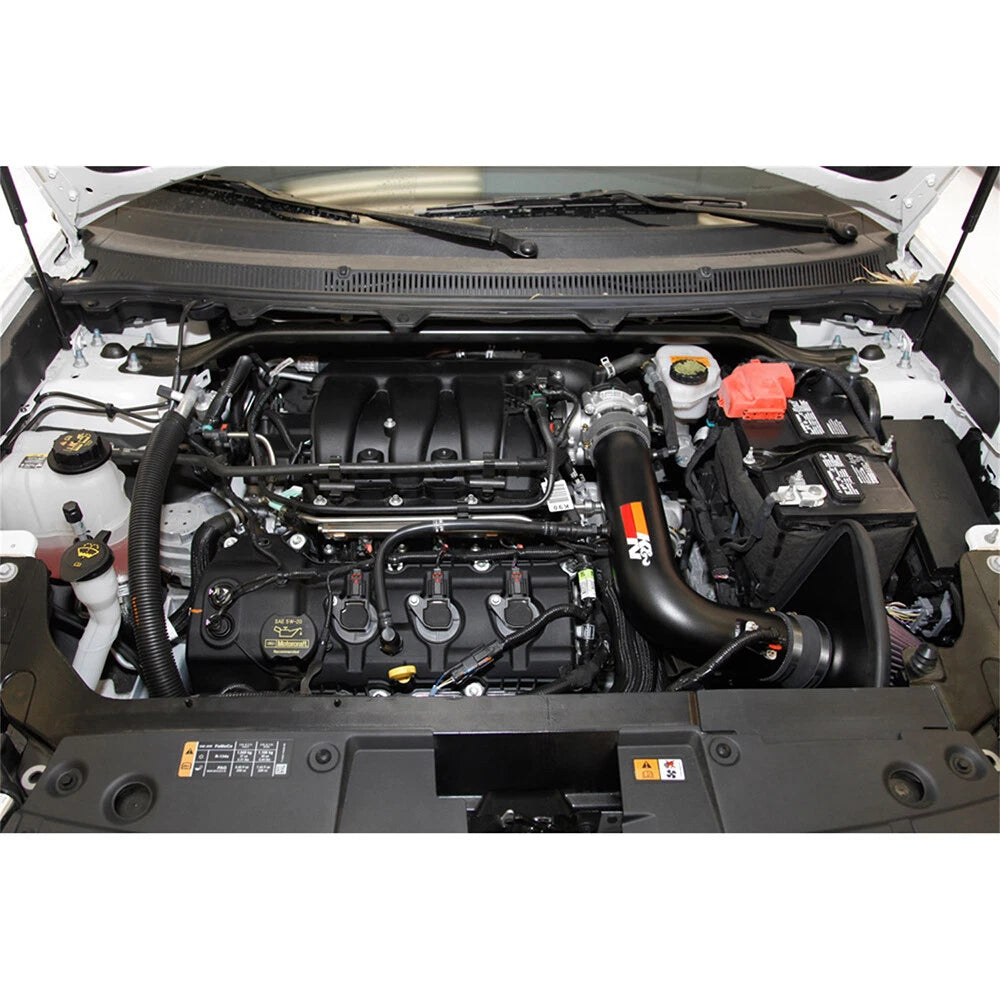 K&N 13 Ford Explorer 3.5L V6 Performance Intake Kit | Ford Explorer (13) (77-2576KTK)