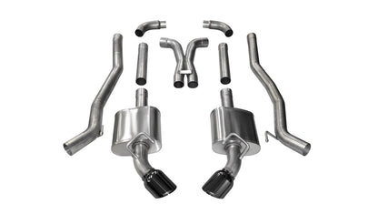 CORSA Xtreme / Cat-Back 4.5 in Single Tips | 2010-15 Camaro SS w.o GFX Coupe MT (14968)