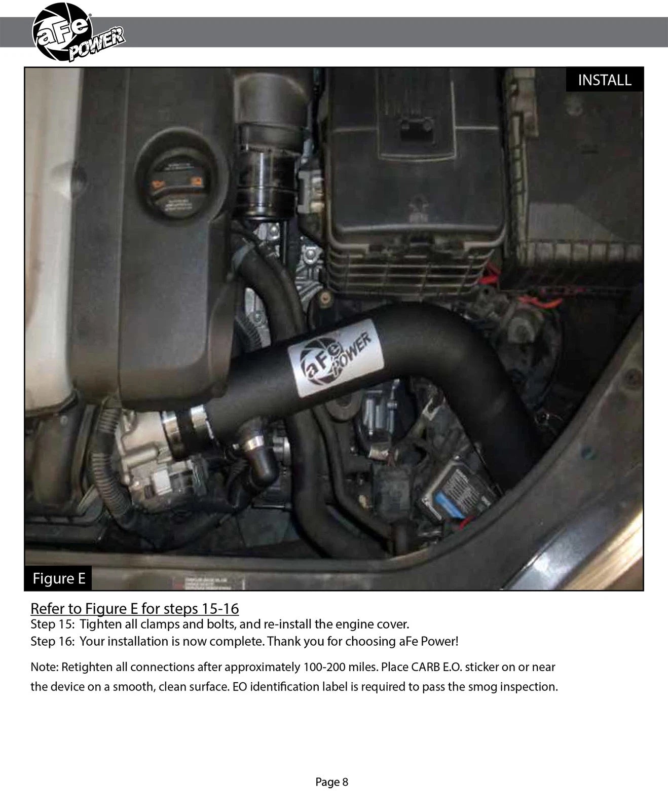 aFe MagnumFORCE Stage-2 CAI w/ Pro DRY S Filter | VW MKV L5 2.5L (09-10) (51-12432)