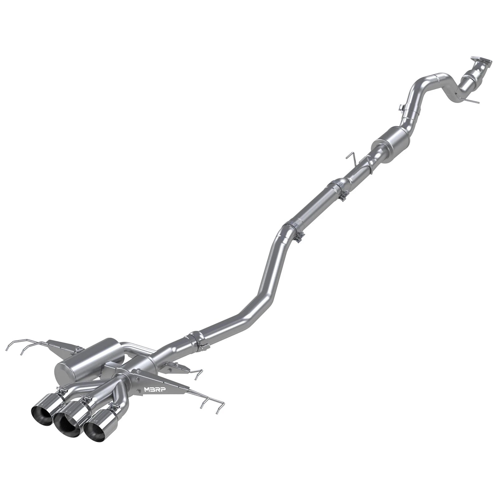 MBRP Stainless Steel Cat-Back Exhaust System | 2017-2021 Honda Civic Type-R (S4901304/BE/CF)
