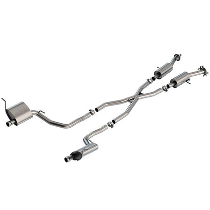 Borla S-Type Cat-Back Exhaust System | Jeep Grand Cherokee High Altitude/Summit (14-20) 3.6L V6 (140836)