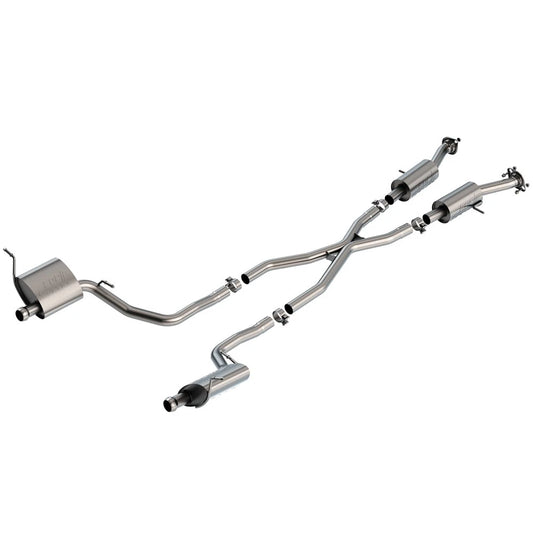 Borla S-Type Cat-Back Exhaust System | Jeep Grand Cherokee High Altitude/Summit (14-20) 3.6L V6 (140836)