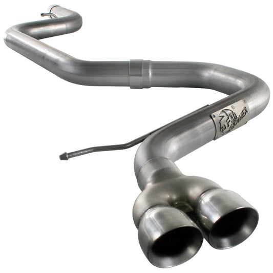 aFe Large Bore-HD 2.5in SS Cat-Back Exhaust | VW Golf TDI (11-12) (49-46402)