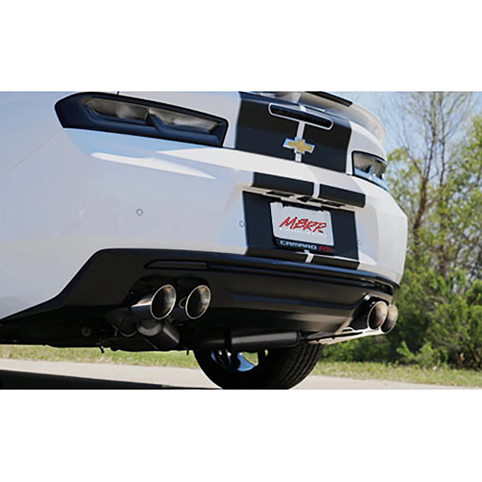 MBRP 2.5in AL NPP D&S Axle-Back Exhaust | Chevy Camaro V6 (16-19) (S7039AL)