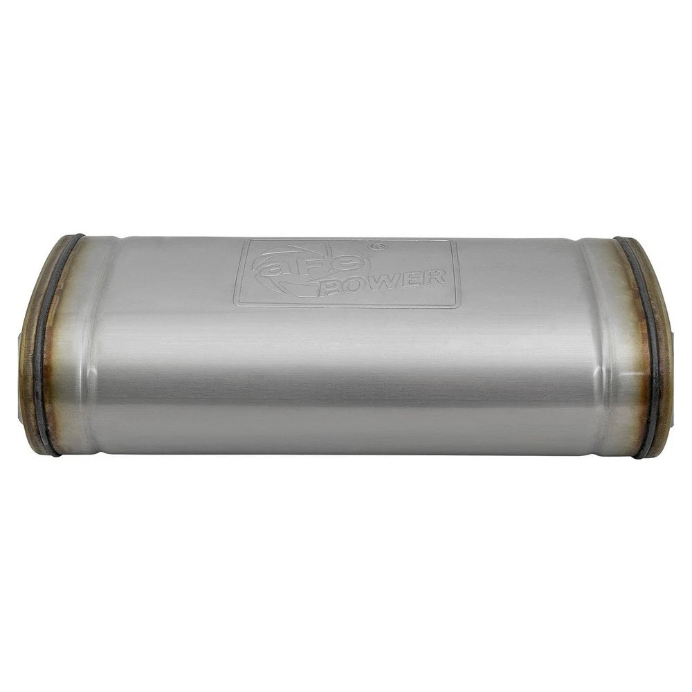 aFe 2.5in SS Axle-Back Exhaust Polished | Jeep Wrangler JK V6 3.6L/3.8L (07-18) (49-48086-P)