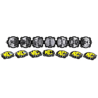 KC HiLites Gravity LED Pro6 Light Bar: 7 Pods - 45in / Spot + Flood Beam (KC91314)