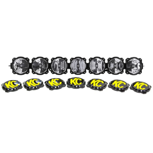KC HiLites Gravity LED Pro6 Light Bar: 7 Pods - 45in / Spot + Flood Beam (KC91314)