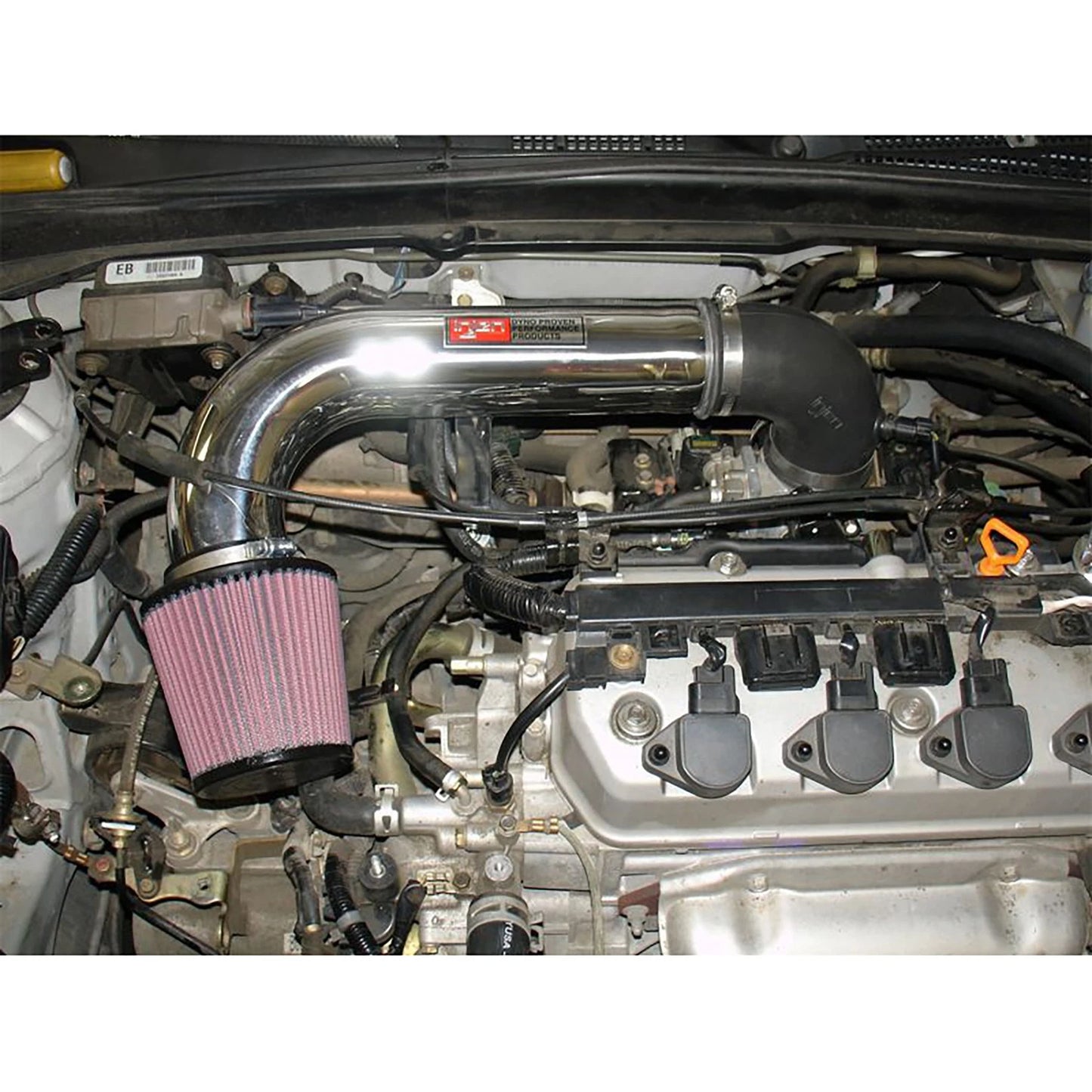 Injen  Short Ram Air Intake System | 2001 - 2005 Honda Civic (IS1565BLK)