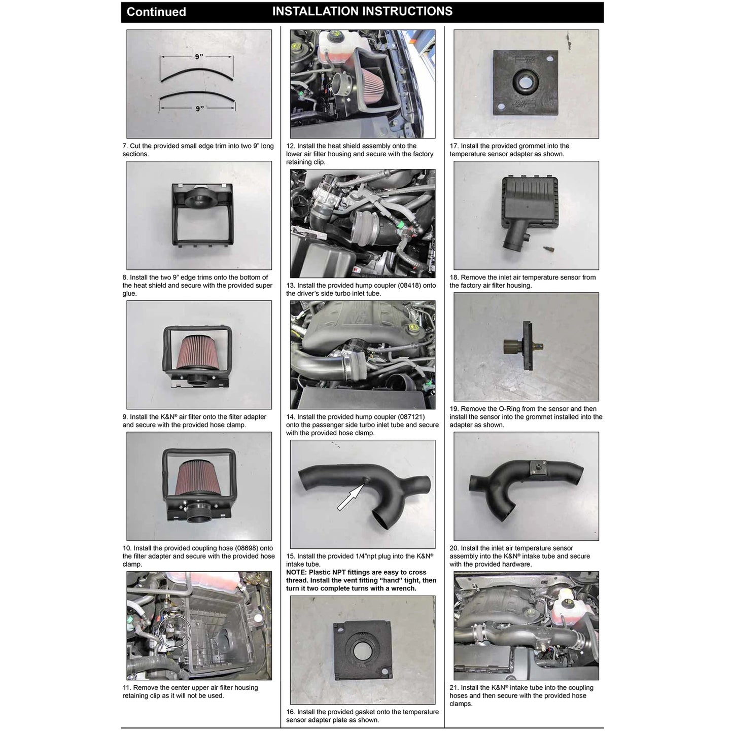 K&N Performance Intake Kit | Ford Expedition / Lincoln Navigator (15-16) 3.5L V6 F/I (57-2595)