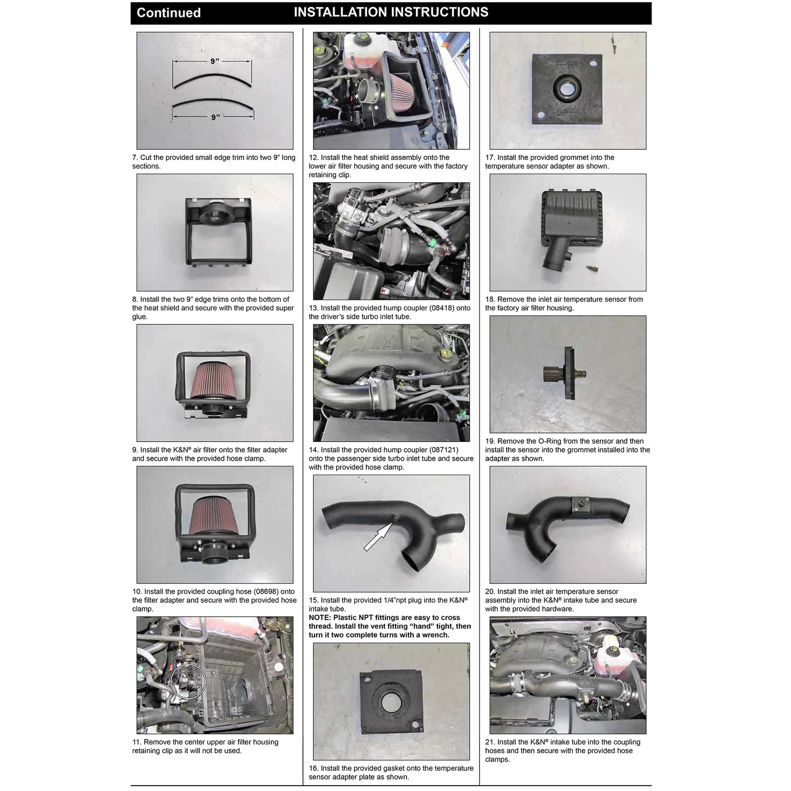 K&N Performance Intake Kit | Ford Expedition / Lincoln Navigator (15-16) 3.5L V6 F/I (57-2595)