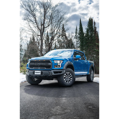 MBRP T409 3in Dual Rear Exit Resonator Back Exhaust | Ford F150 Raptor (17-20) (S5264409)