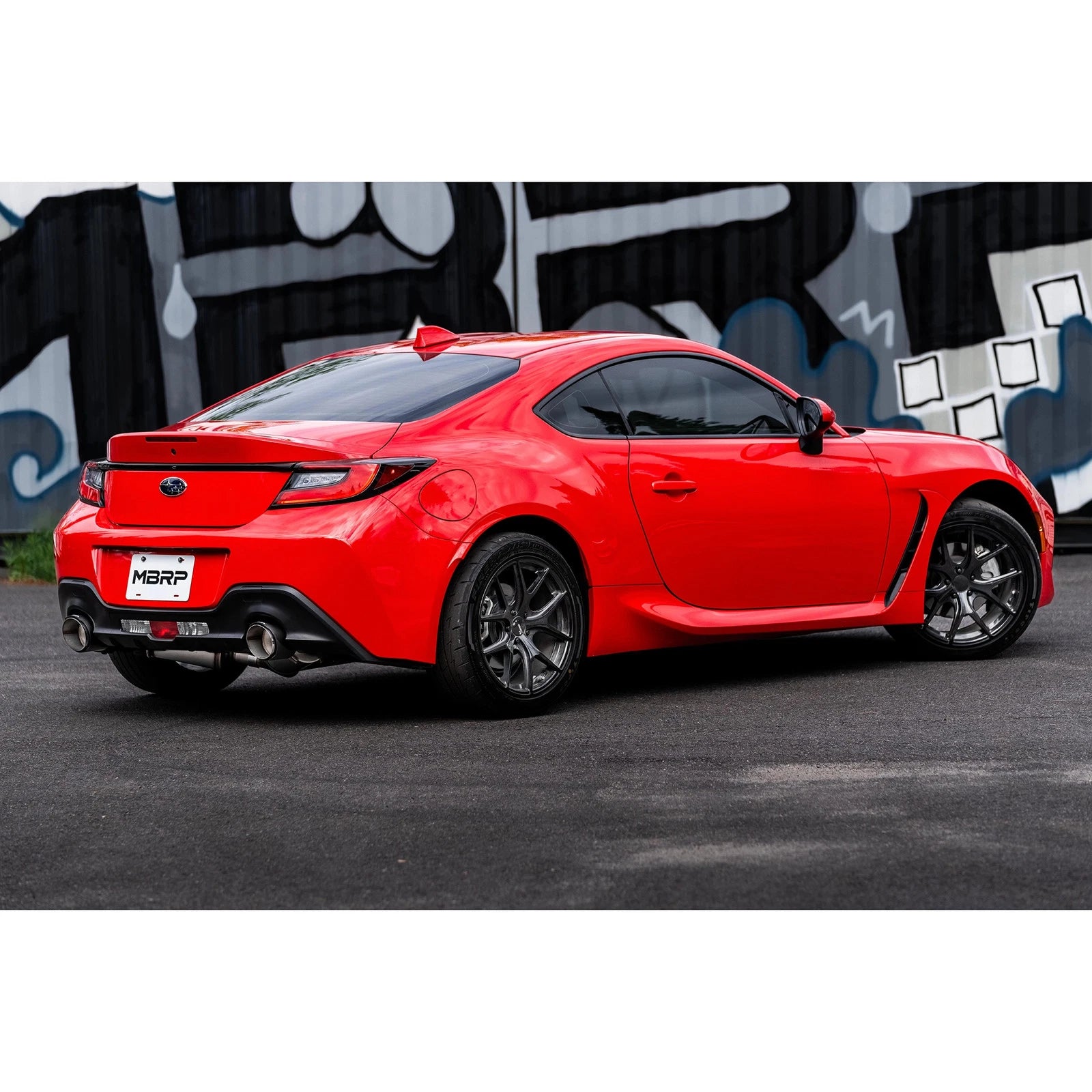 MBRP 2.5" Dual Exit Axle-Back Exhaust System | 2022-2024 Subaru BRZ/Toyota GR86 (S48053CF/BE)