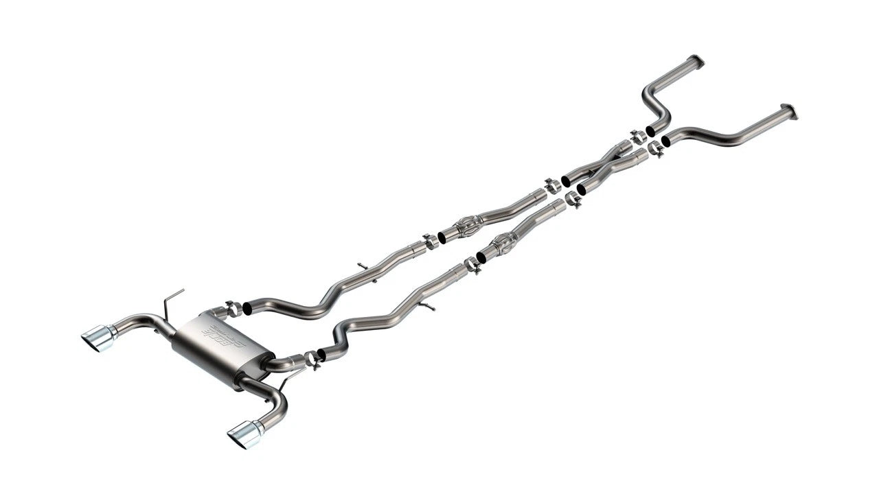 Borla S Type Cat Back | 2016-2024 Infiniti Q50 3.0T (140977)