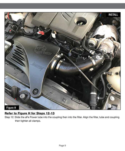 aFe Momentum GT Pro 5R Cold Air Intake System 11-15 BMW 116i/118i (F20/21) L4-1.6L (t) N13
