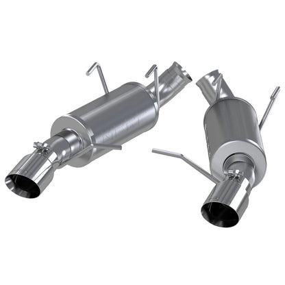 MBRP 3in Dual Alum Split Rear Muffler | Ford Mustang GT 5.0 (11-14) (S7225AL)