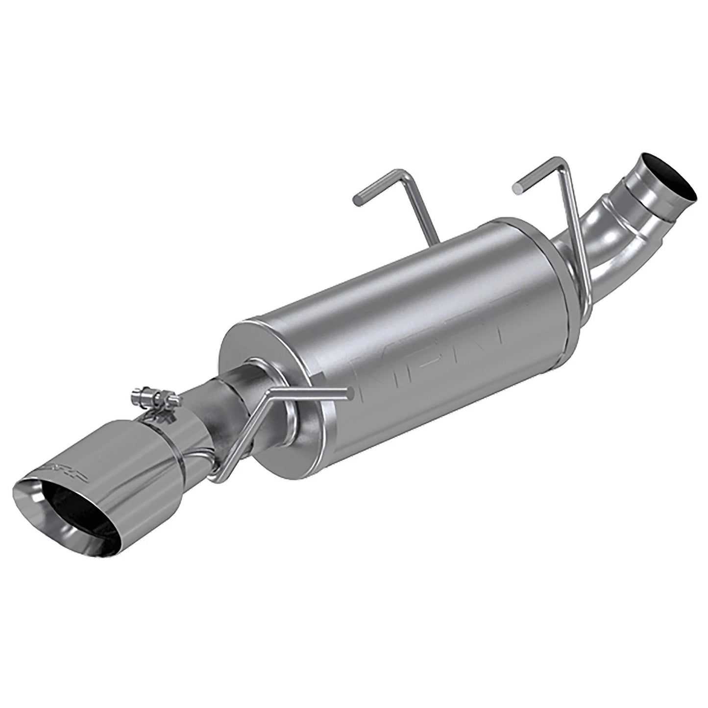 MBRP 3in Dual Muffler T409 Split Rear Dual Exit Axle-Back Exhaust | Ford Mustang (11-14) (S7227409)