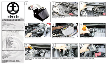 aFe Takeda Stage-2 PDS AIS Cold Air Intake | Nissan Cube L4-1.8L (09-12) (TR-3006P)