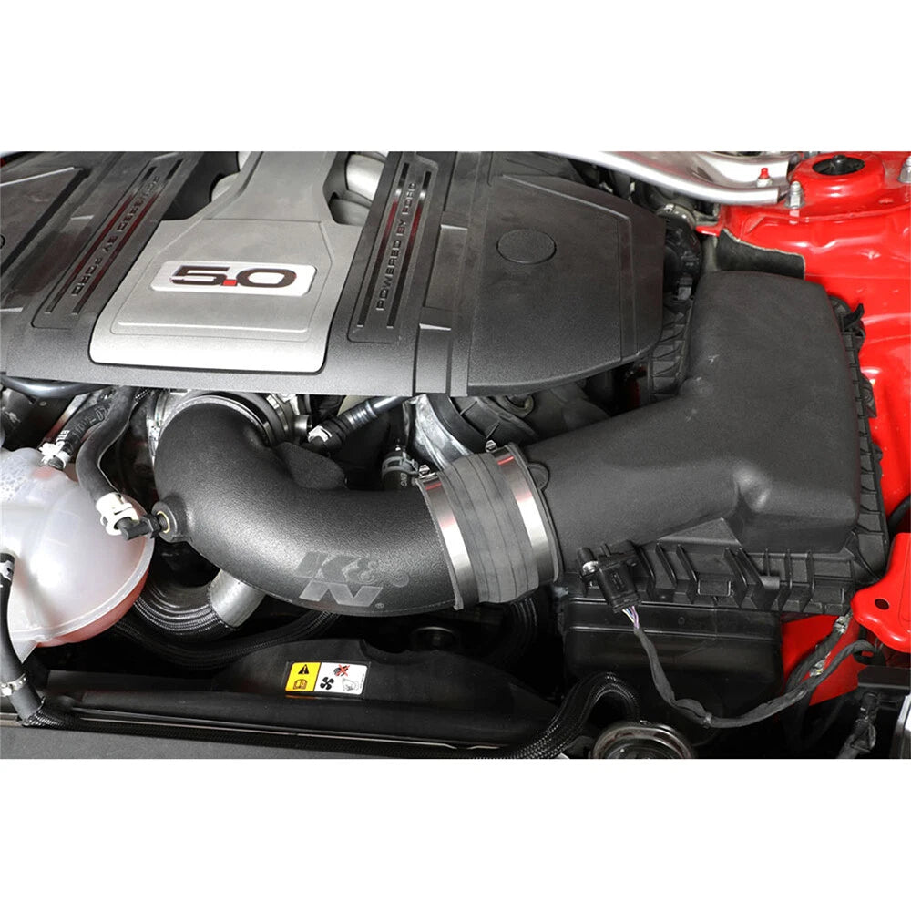 K&N 57-2605 Performance Cold Air Intake Kit for 2018-2021 Ford Mustang GT 5.0 V8