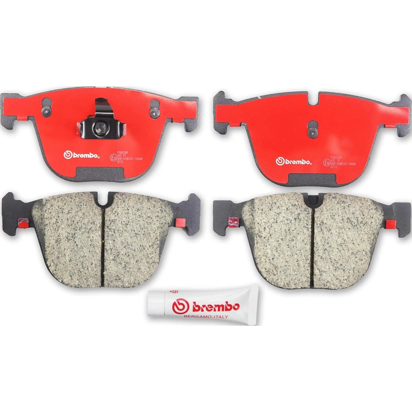 Brembo OE Premium NAO Ceramic Rear Brake Pads | BMW 1 Series M / M3 / M5 / M6 (11-18) (P06026N)