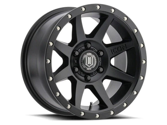 ICON 1817859057SB for Rebound 17x8.5 6x5.5 25mm Offset 5.75in BS 95.1mm Mm Bore