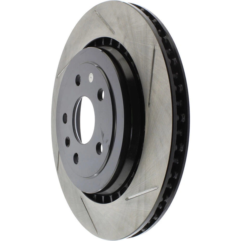 StopTech 126.62153SL Rear Left Slotted Brake Rotor for 16-19 ATS / 16-20 Camaro